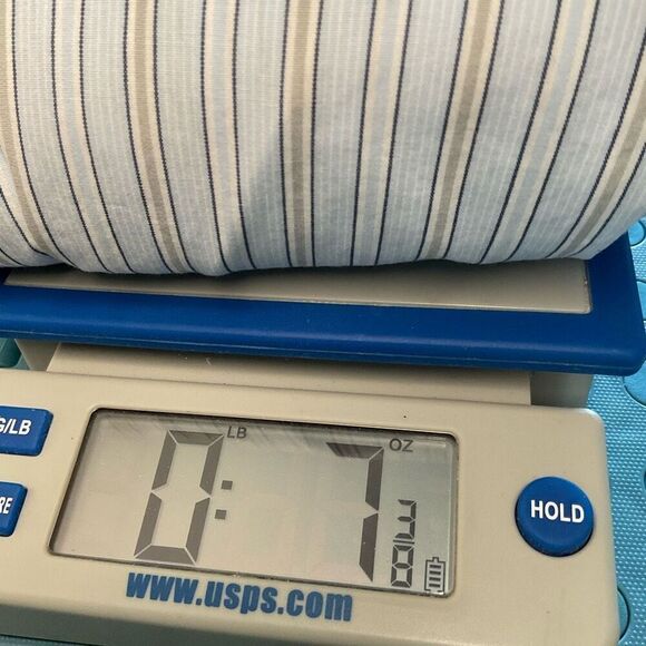 Lacoste Button Up Shirt Mens Size XL Grey Black Blue Striped Long Sleeve Logo - Picture 10 of 10